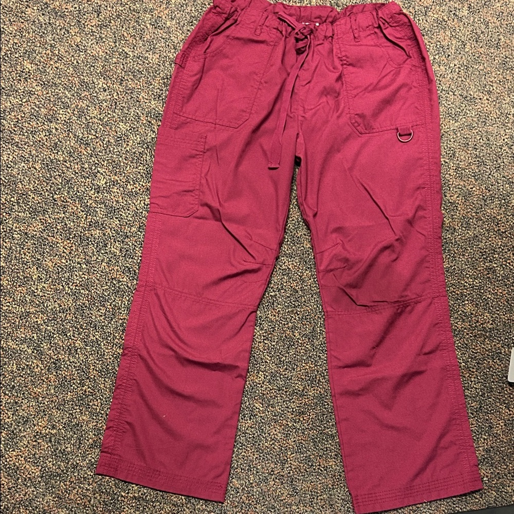 Just Love Women's Boot Cut Pants in Burgundy